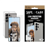 CARE by PanzerGlass Samsung Galaxy S25 Ultra Cover og Skærmbeskyttelse Fashion 2-i-1 Bundle