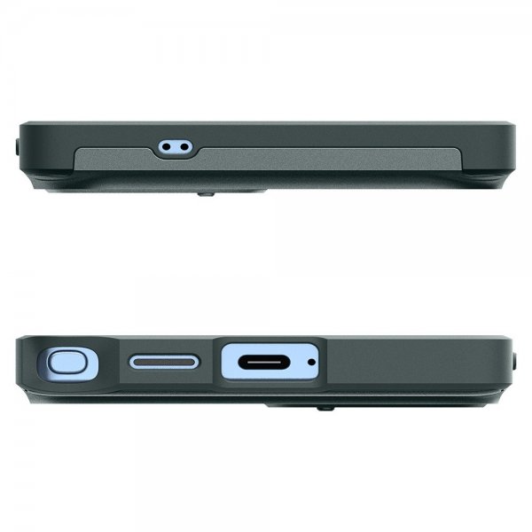 Spigen Samsung Galaxy S25 Ultra Cover Optik Armor Abyss Green