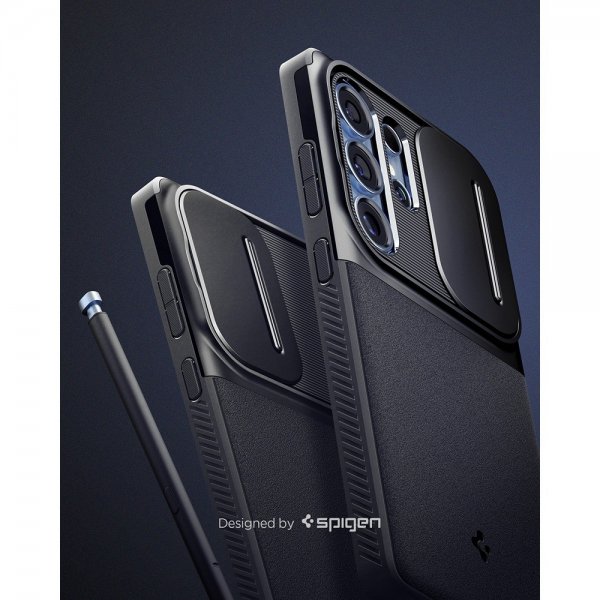 Spigen Samsung Galaxy S25 Ultra Cover Optik Armor Sort