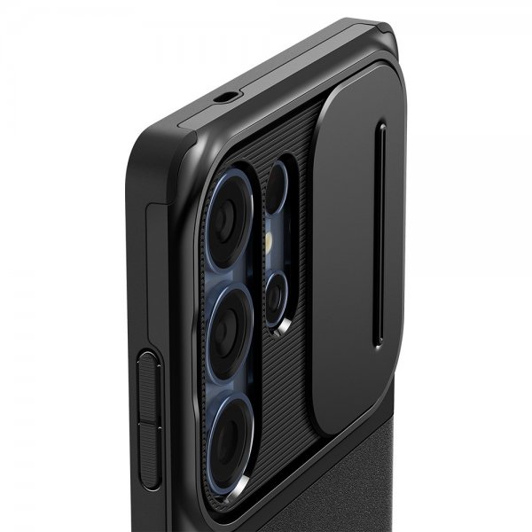 Spigen Samsung Galaxy S25 Ultra Cover Optik Armor Sort