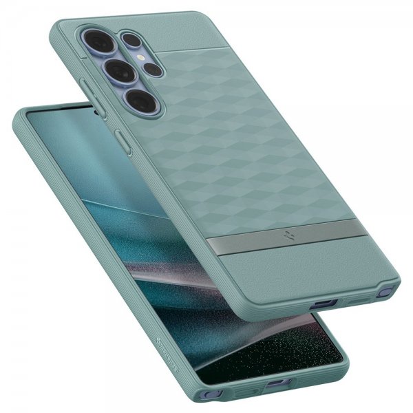 Spigen Samsung Galaxy S25 Ultra Cover Parallax MagFit Sage Green