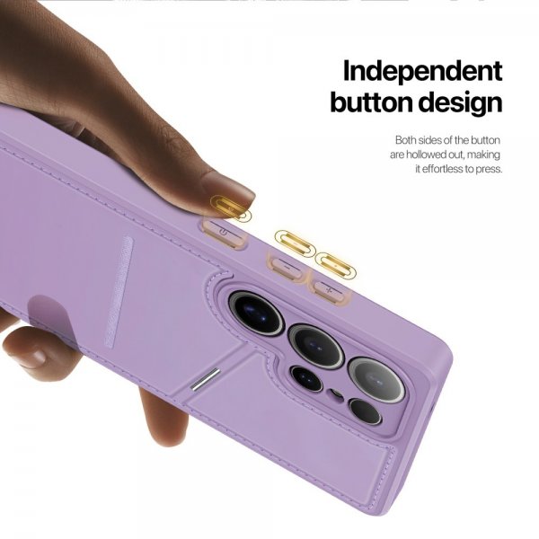 Dux Ducis Samsung Galaxy S25 Ultra Cover Rafi II Series MagSafe Lilla