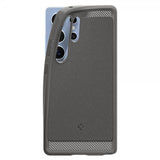 Spigen Samsung Galaxy S25 Ultra Cover Rugged Armor MagFit Marble Gray