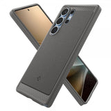 Spigen Samsung Galaxy S25 Ultra Cover Rugged Armor MagFit Marble Gray