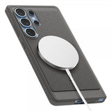 Spigen Samsung Galaxy S25 Ultra Cover Rugged Armor MagFit Marble Gray