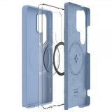 Spigen Samsung Galaxy S25 Ultra Cover Silicone Fit MagFit Sapphire Blue
