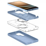 Spigen Samsung Galaxy S25 Ultra Cover Silicone Fit MagFit Sapphire Blue