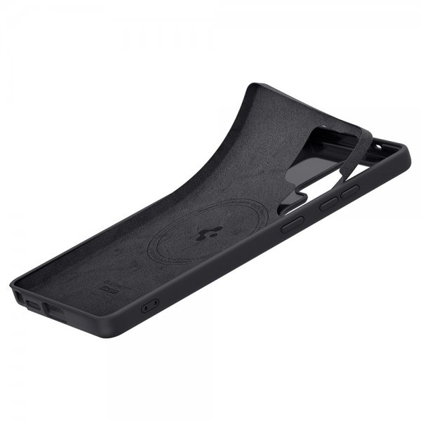 Spigen Samsung Galaxy S25 Ultra Cover Silicone Fit MagFit Sort