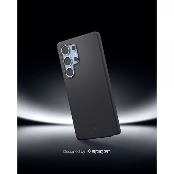 Spigen Samsung Galaxy S25 Ultra Cover Silicone Fit MagFit Sort