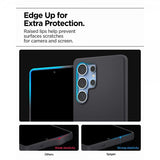 Spigen Samsung Galaxy S25 Ultra Cover Silicone Fit MagFit Sort