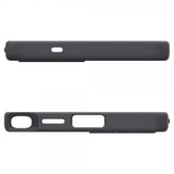 Spigen Samsung Galaxy S25 Ultra Cover Silicone Fit MagFit Sort