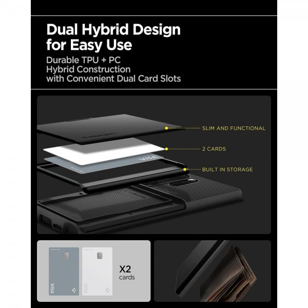 Spigen Samsung Galaxy S25 Ultra Cover Slim Armor CS Sort
