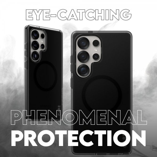 CARE by PanzerGlass Samsung Galaxy S25 Ultra Cover Smokey MagSafe Sort