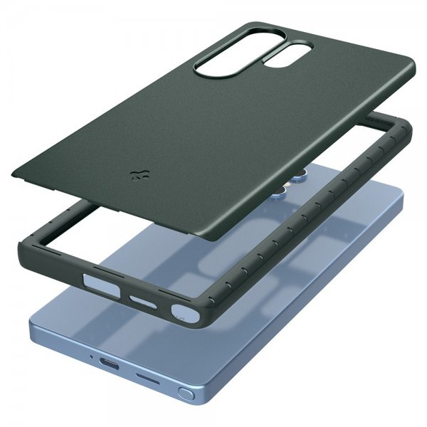 Spigen Samsung Galaxy S25 Ultra Cover Thin Fit MagFit Abyss Green