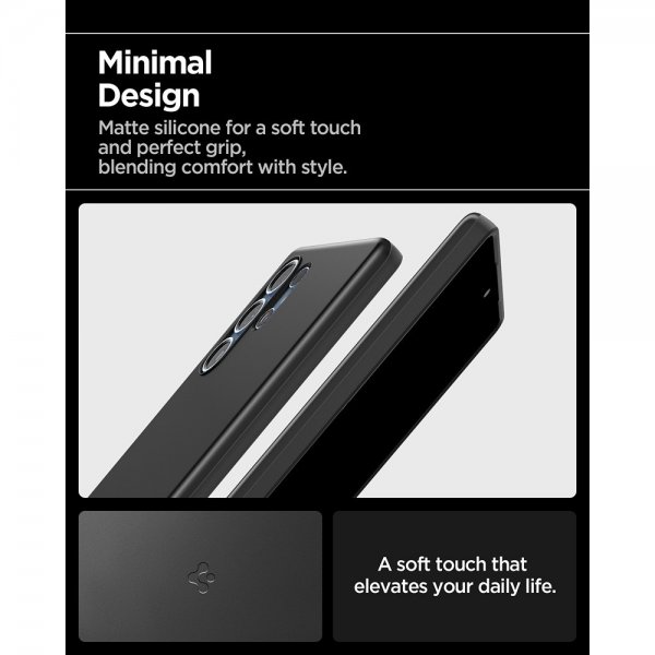 Spigen Samsung Galaxy S25 Ultra Cover Thin Fit MagFit Sort