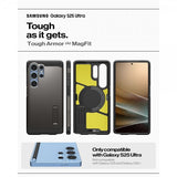 Spigen Samsung Galaxy S25 Ultra Cover Tough Armor MagFit Gunmetal