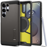 Spigen Samsung Galaxy S25 Ultra Cover Tough Armor MagFit Gunmetal
