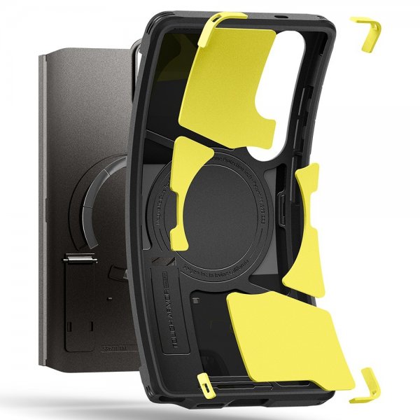 Spigen Samsung Galaxy S25 Ultra Cover Tough Armor MagFit Gunmetal