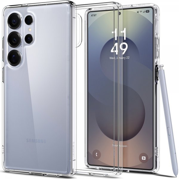 Spigen Samsung Galaxy S25 Ultra Cover Ultra Hybrid Crystal Clear