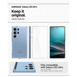 Spigen Samsung Galaxy S25 Ultra Cover Ultra Hybrid Crystal Clear