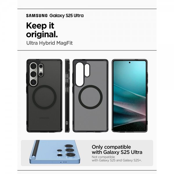 Spigen Samsung Galaxy S25 Ultra Cover Ultra Hybrid MagFit Frost Black