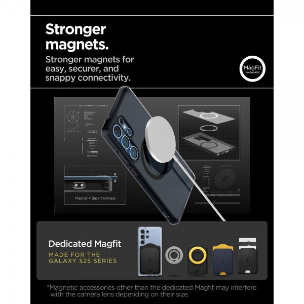 Spigen Samsung Galaxy S25 Ultra Cover Ultra Hybrid MagFit Frost Black