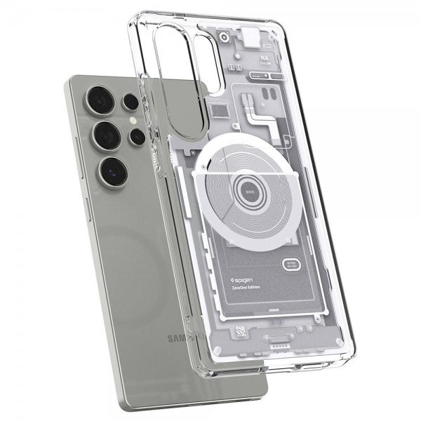 Spigen Samsung Galaxy S25 Ultra Cover Ultra Hybrid Zero One MagFit Hvid