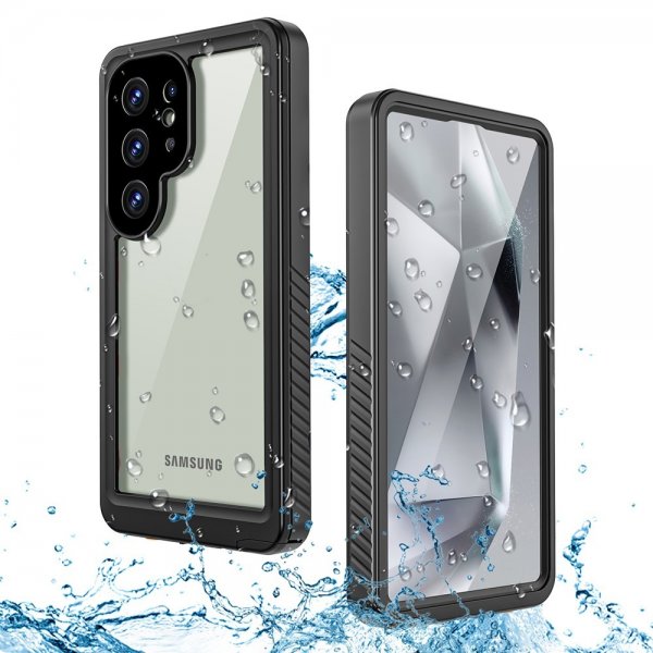 Redpepper Samsung Galaxy S25 Ultra Cover Vandtæt IP68 Sort