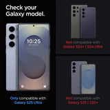 Spigen Samsung Galaxy S25 Ultra Skærmbeskyttelse GLAS.tR EZ Fit Privacy 2-pak