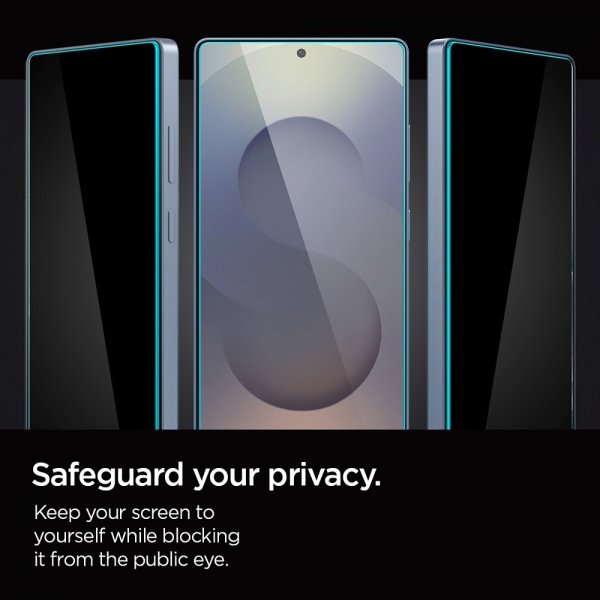 Spigen Samsung Galaxy S25 Ultra Skærmbeskyttelse GLAS.tR EZ Fit Privacy 2-pak