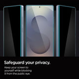 Spigen Samsung Galaxy S25 Ultra Skærmbeskyttelse GLAS.tR EZ Fit Privacy 2-pak