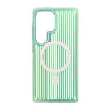 Samsung Galaxy S25 Ultra Cover TPU MagSafe Reflekterende Grøn