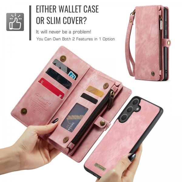 CaseMe Samsung Galaxy S26 Etui 008 Series Aftageligt Cover Rosa