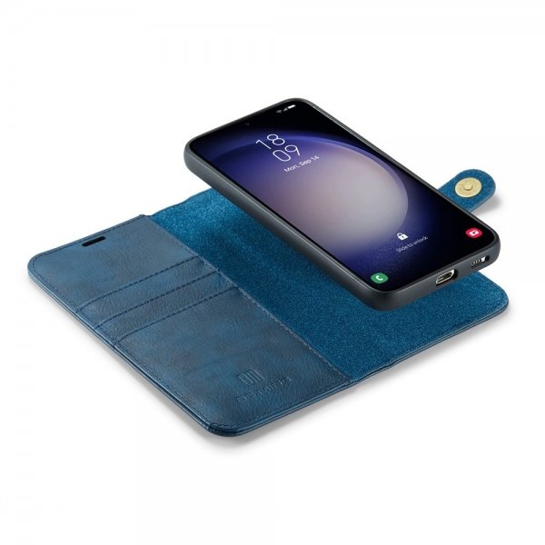 Dg.Ming Samsung Galaxy S26 Etui med Aftageligt Cover Blå