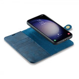 Dg.Ming Samsung Galaxy S26 Etui med Aftageligt Cover Blå