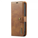 Dg.Ming Samsung Galaxy S26 Etui med Aftagelig Skal Brun