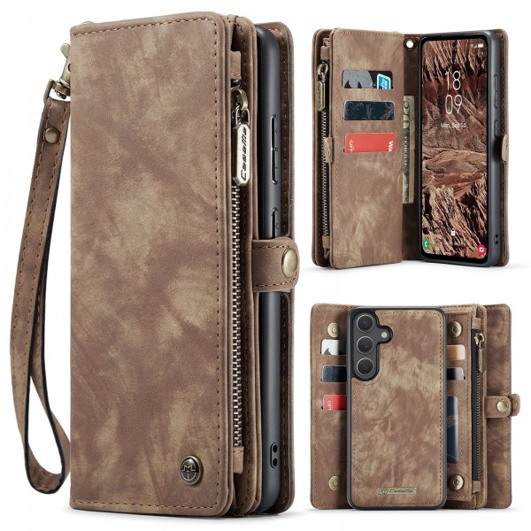 CaseMe Samsung Galaxy S26 Plus Cover 008 Series Aftageligt Cover Brun