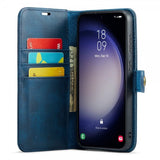 Dg.Ming Samsung Galaxy S26 Plus Cover med Aftageligt Cover Blå