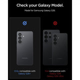 Spigen Samsung Galaxy S26 Plus Kamerabeskyttelse GLAS.tR EZ Fit Optik Pro 2-pak Sort