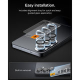Spigen Samsung Galaxy S26 Plus Kamerabeskyttelse GLAS.tR EZ Fit Optik Pro 2-pak Sort