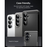 Spigen Samsung Galaxy S26 Plus Kamerabeskyttelse GLAS.tR EZ Fit Optik Pro 2-pak Sort