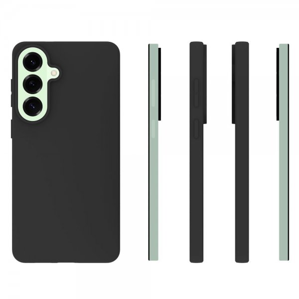 Nordic Covers Samsung Galaxy S26 Plus Cover Feather Series Raven Black