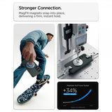 Spigen Samsung Galaxy S26 Plus Cover Liquid Air MagFit Abyss Green