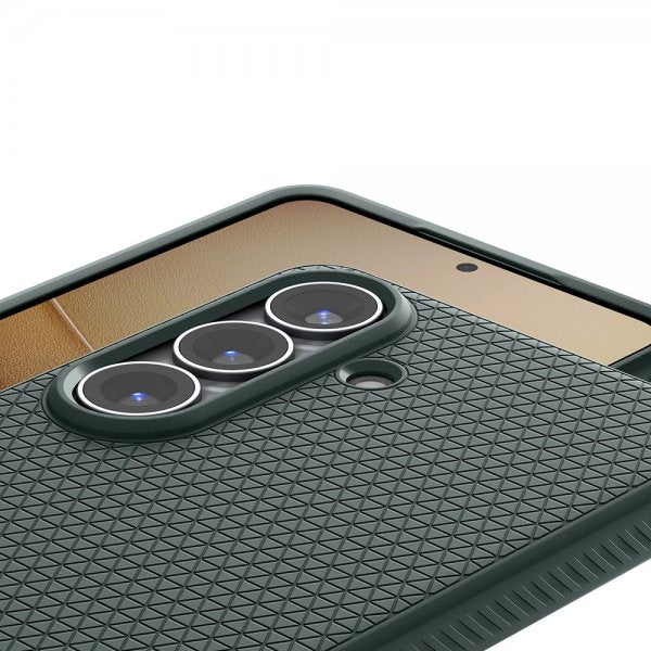 Spigen Samsung Galaxy S26 Plus Cover Liquid Air MagFit Abyss Green