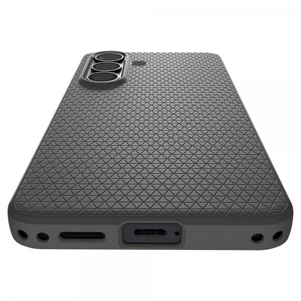 Spigen Samsung Galaxy S26 Plus Cover Liquid Air MagFit Marble Gray