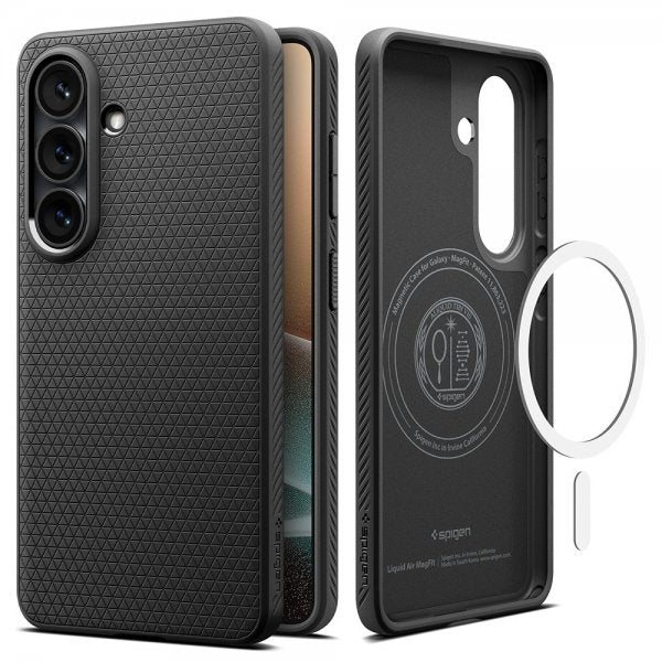 Spigen Samsung Galaxy S26 Plus Cover Liquid Air MagFit Matte Black