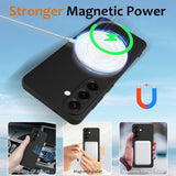 Samsung Galaxy S26 Plus Cover med Rem Silikone MagSafe Sort