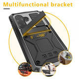 R-JUST Samsung Galaxy S26 Plus Cover Metal Stødsikkert Sort