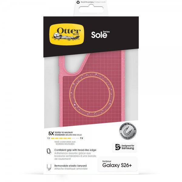 Otterbox Samsung Galaxy S26 Plus Cover Sole MagSafe Pink