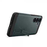 Spigen Samsung Galaxy S26 Plus Cover Tough Armor MagFit Abyss Green